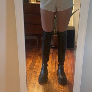 Black Over-the-Knee Boots
